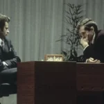 Fischer vs Spassky during the 1972 Match of the Century in Reykjavik