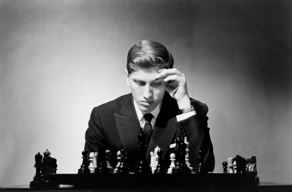 Bobby Fischer in later life, years after his historic 1972 World Chess Championship victory over Boris Spassky