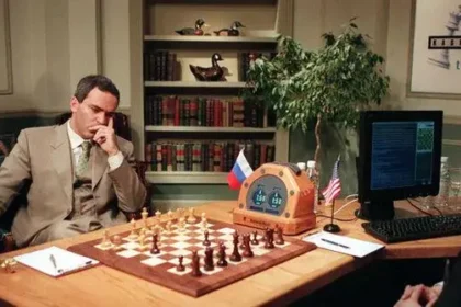 Chess history turning point Garry Kasparov versus IBM Deep Blue in 1997