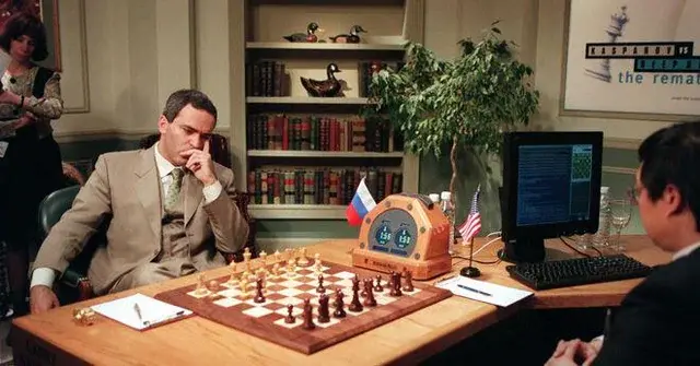 Chess history turning point Garry Kasparov versus IBM Deep Blue in 1997